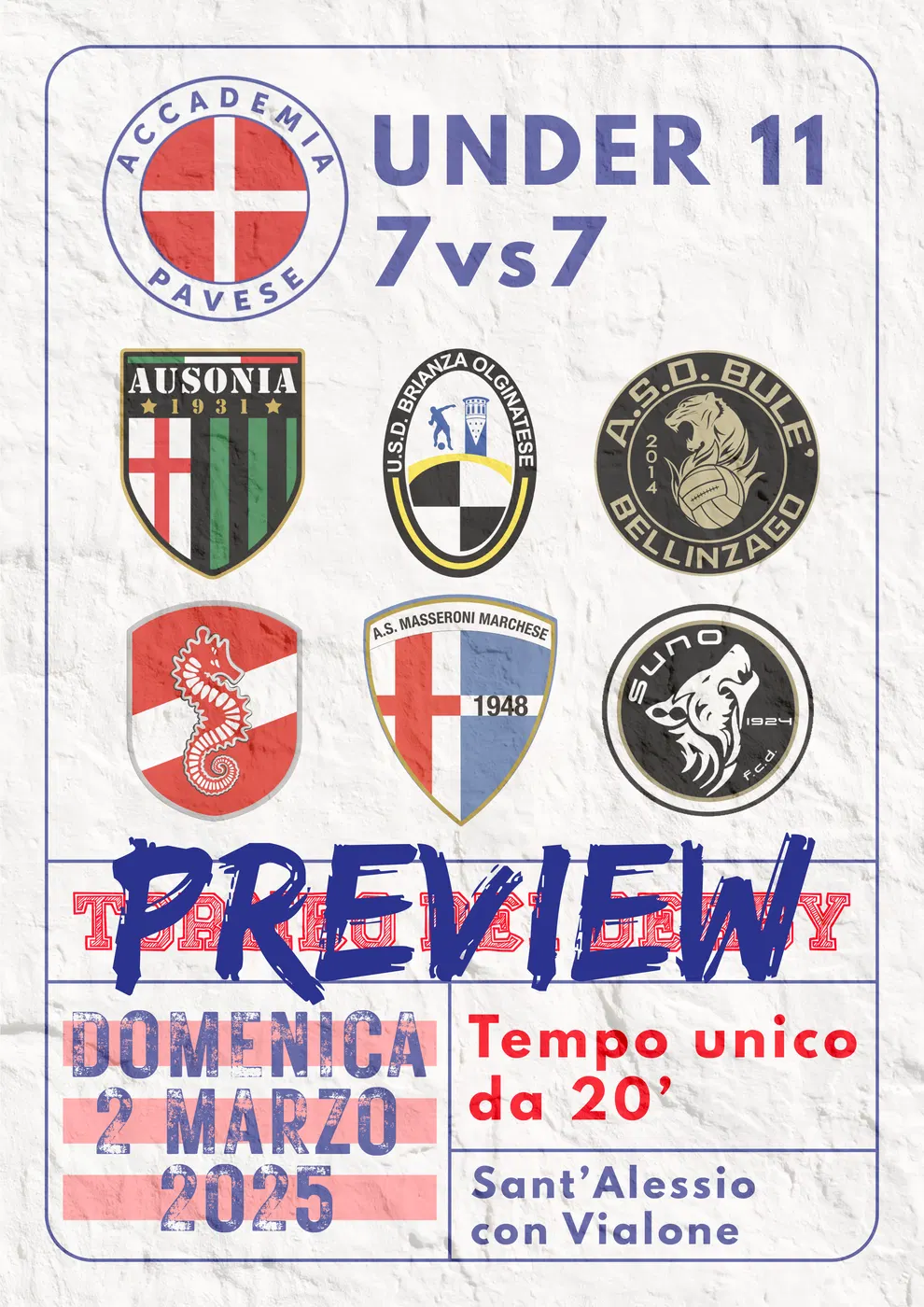Accademia Pavese: La preview del torneo Under 11