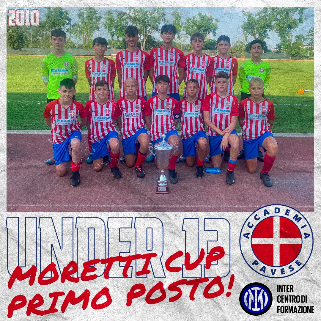 Accademia Pavese: Under 13, Moretti Cup — 2023