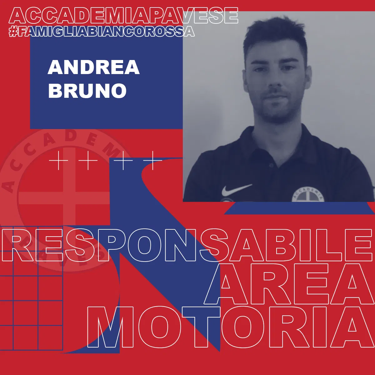 Accademia Pavese: Andrea Bruno, responsabile dell’area motoria